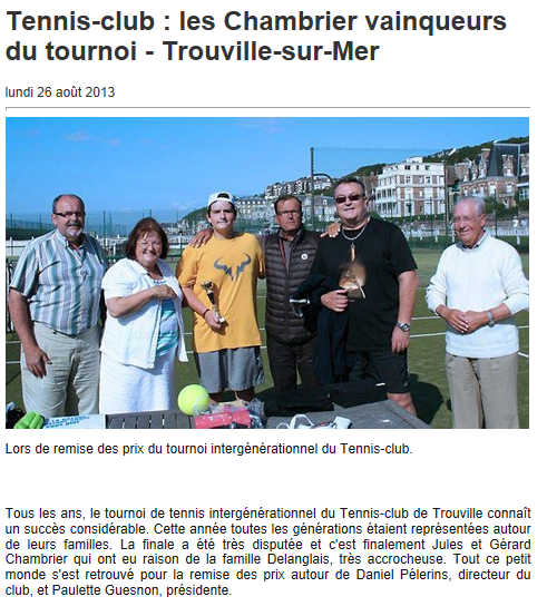 tournoi double génération Trouville